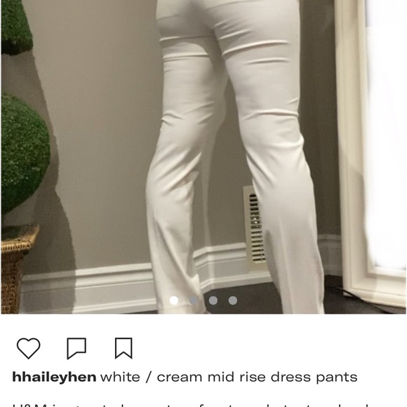 H&M white pants - Picture 4 of 4